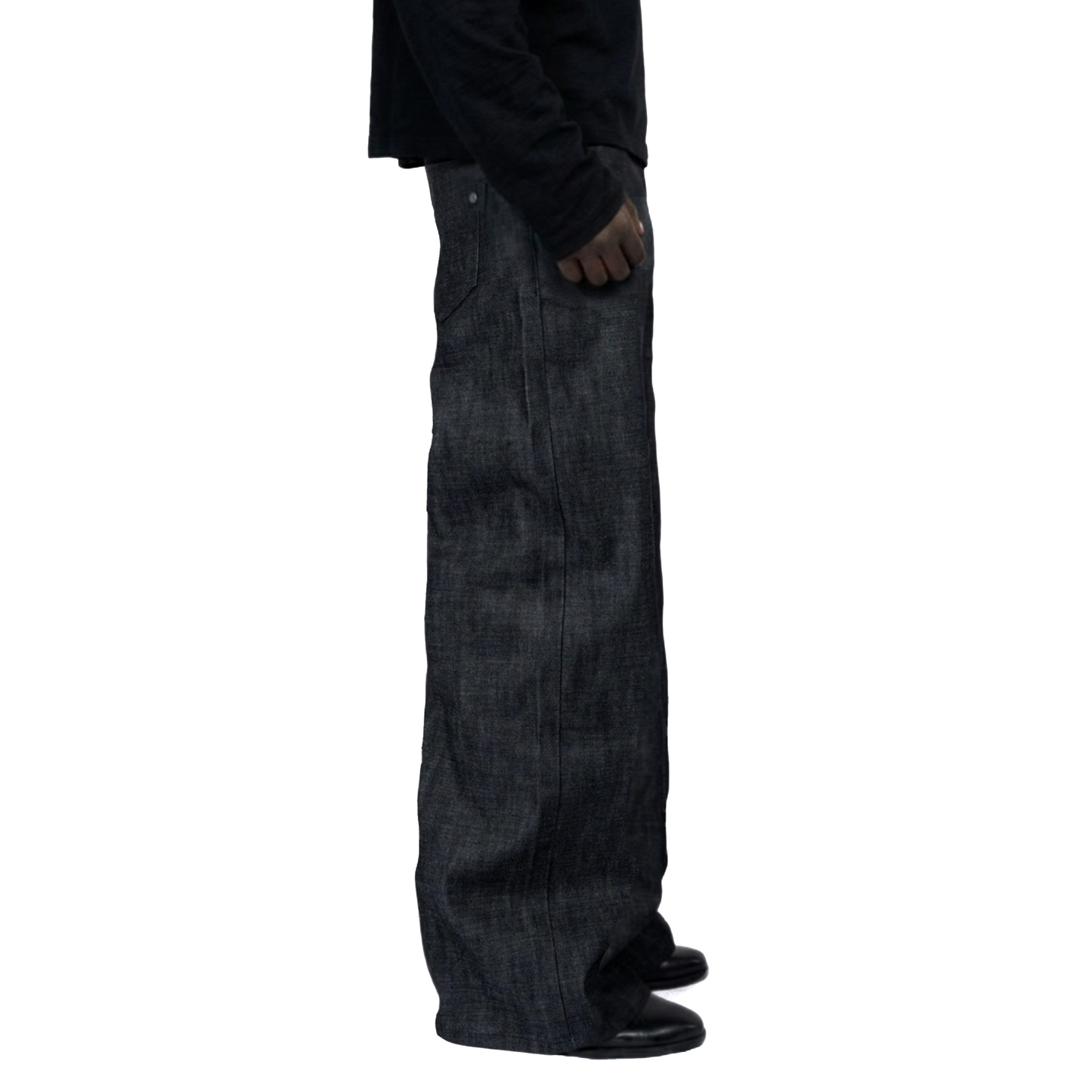 RAW JAPANESE SELVEDGE DENIM INK BLACK